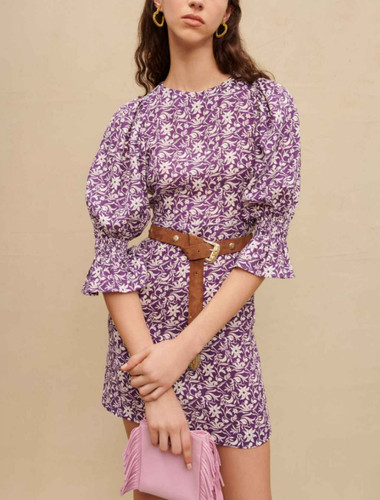 Maje women purple floral - maje, women's
