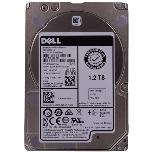 Dell 0fr6w6 sas - tb, 12