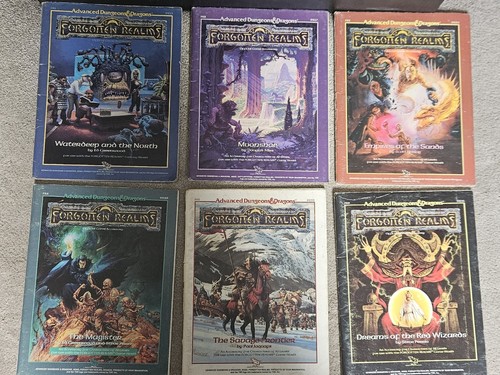 Forgotten realms fr1 fr6 - ad&d,